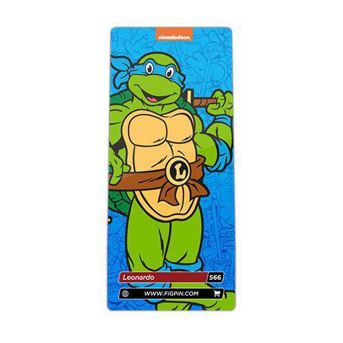 FiGPiN Teenage Mutant Ninja Turtles Leonardo Enamel Pin – Collectible Display Pin for Fans