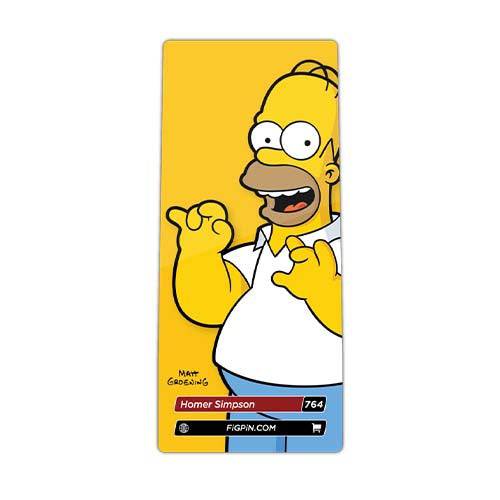 FiGPiN The Simpsons Enamel Pin – Collectible Display for Fans 14+