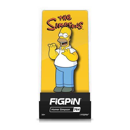 FiGPiN The Simpsons Enamel Pin – Collectible Display for Fans 14+