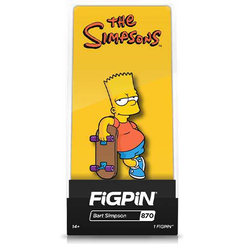 FiGPiN The Simpsons Enamel Pin – Collectible Display for Fans 14+