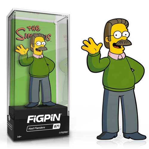 FiGPiN The Simpsons Enamel Pin – Collectible Display for Fans 14+