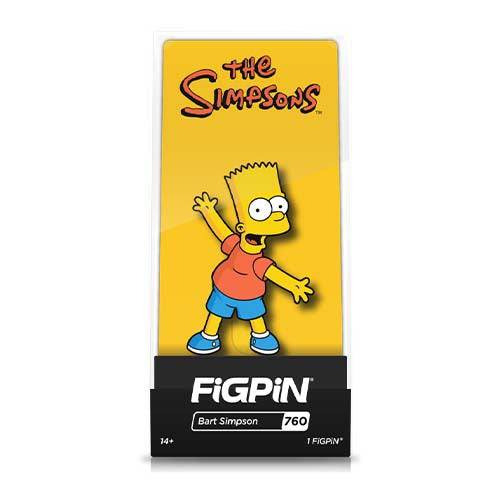 FiGPiN The Simpsons Enamel Pin – Collectible Display for Fans 14+