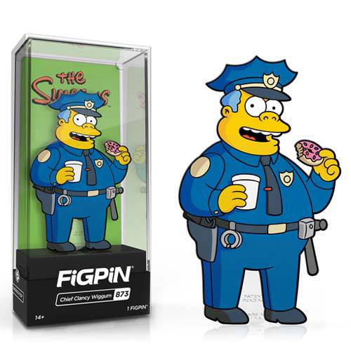 FiGPiN The Simpsons Enamel Pin – Collectible Display for Fans 14+