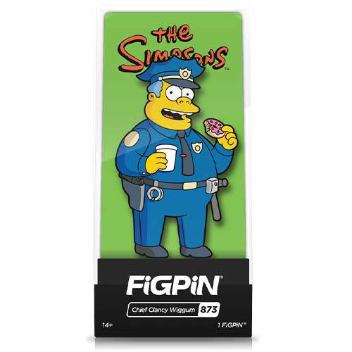 FiGPiN The Simpsons Enamel Pin – Collectible Display for Fans 14+