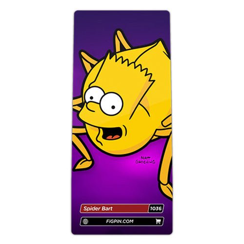 FiGPiN The Simpsons Enamel Pin – Collectible Display for Fans 14+