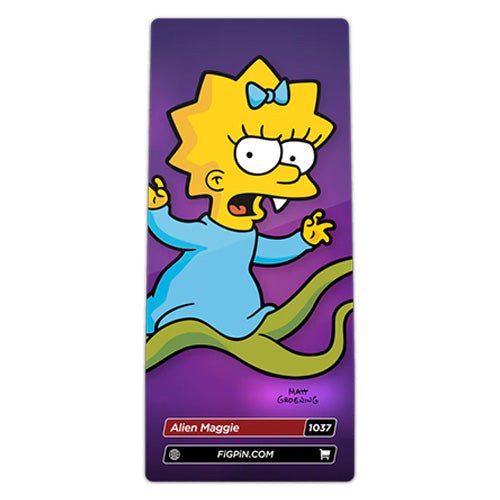 FiGPiN The Simpsons Enamel Pin – Collectible Display for Fans 14+