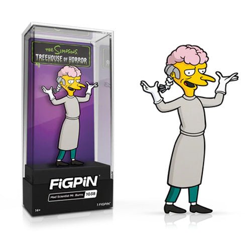 FiGPiN The Simpsons Enamel Pin – Collectible Display for Fans 14+