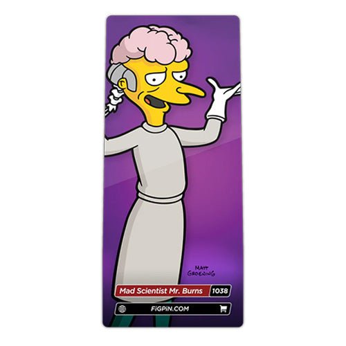 FiGPiN The Simpsons Enamel Pin – Collectible Display for Fans 14+
