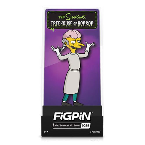 FiGPiN The Simpsons Enamel Pin – Collectible Display for Fans 14+