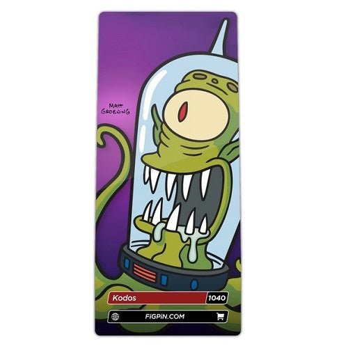 FiGPiN The Simpsons Enamel Pin – Collectible Display for Fans 14+