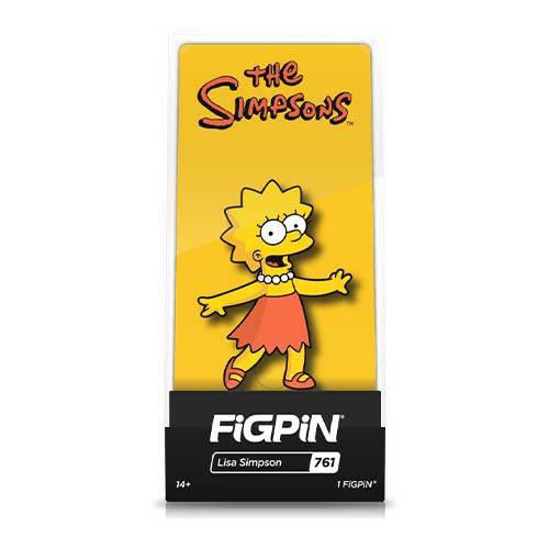FiGPiN The Simpsons Enamel Pin – Collectible Display for Fans 14+