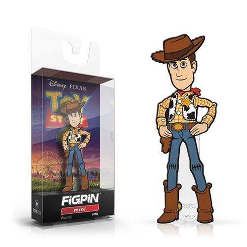 FiGPiN Toy Story 4 Woody Enamel Pin – Collectible Display Pin for Fans