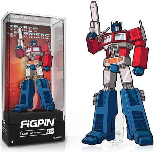 FiGPiN Transformers Enamel Pin – Collectible Display for Fans 14+