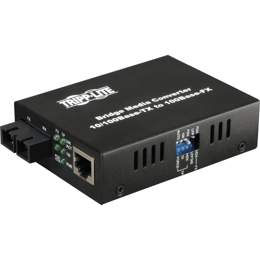 Fiber Ethernet Media Converter 10/100BaseT to 100BaseFX-SC Multimode N784-001-SC