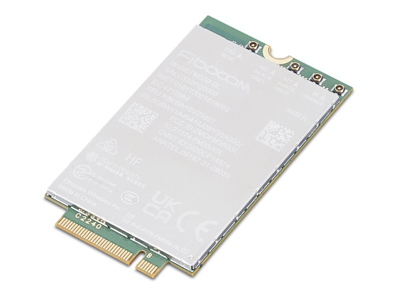 Fibocom FM350-GL - Wireless cellular modem - 5G - M.2 Card - for Think