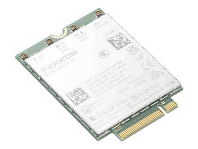 Fibocom L860-GL-16 - Wireless cellular modem - 4G LTE - M.2 Card - 1 Gbps - for ThinkPad X1 Carbon Gen 11 21HM, 21HN 4XC1M72798