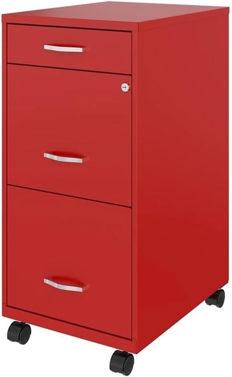 Filing Cabinet 29.52 Inch Tall Lockable Metal Office Storage For Documents And Files In Home Or Office