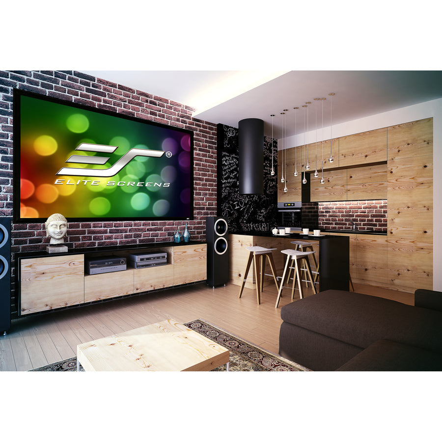 Fixed Frame Projector Screen - Elite Screens SableFrame 2 120" 16:9 CineWhite | Elite Screens ER120WH2