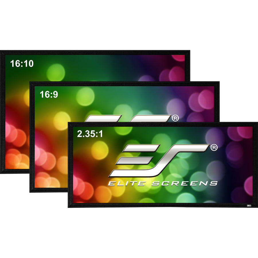 Fixed Frame Projector Screen - Elite Screens SableFrame 2 120" 16:9 CineWhite | Elite Screens ER120WH2