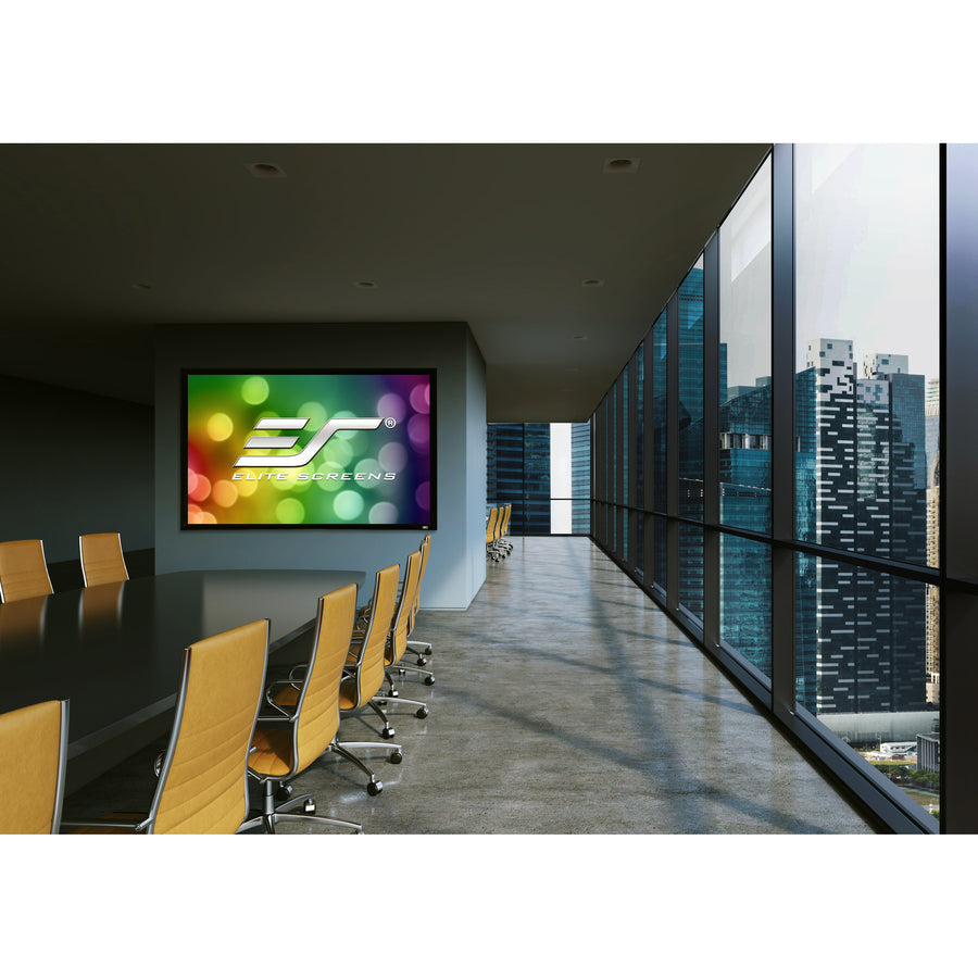 Fixed Frame Projector Screen - Elite Screens SableFrame 2 120" 16:9 CineWhite | Elite Screens ER120WH2