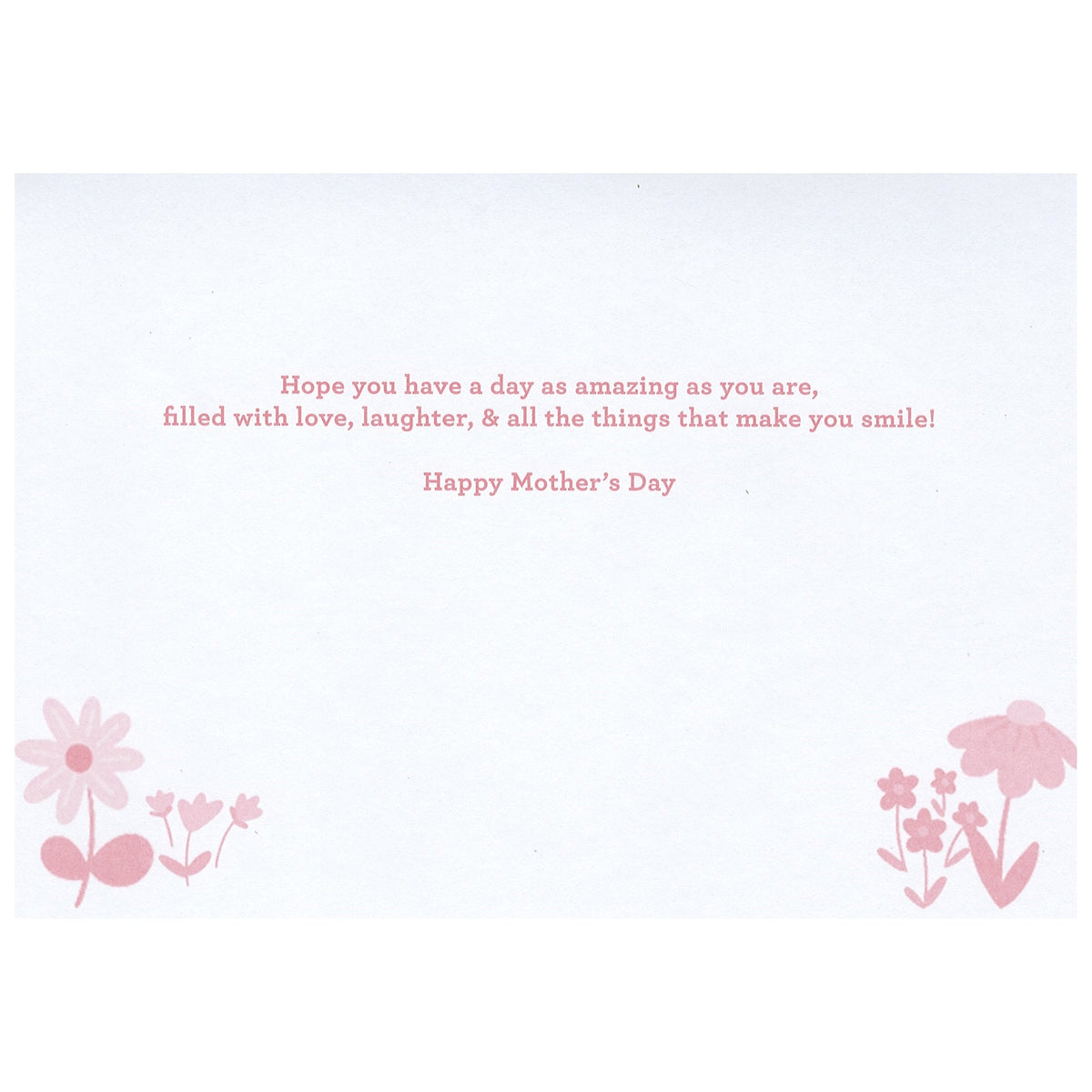 Floral MOM Lettering - Mother's Day Card
