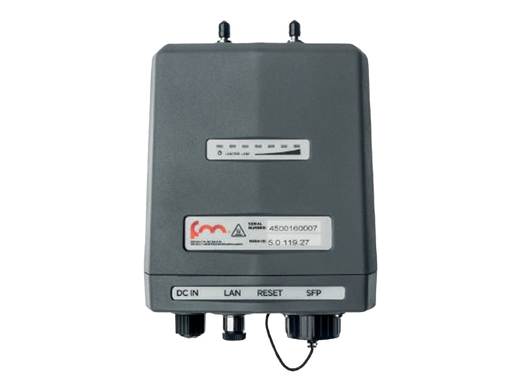 Fluidmesh 4200 FIBER - Wireless bridge - SNMP - pole / DIN rail mountable