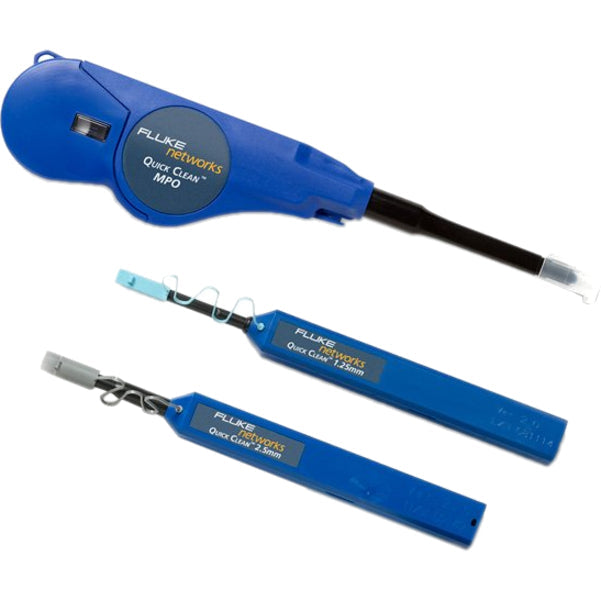 Fluke Networks Quickclean Cleaner For Mpo 12/24 Fiber, Pack Of 5 Cleaners