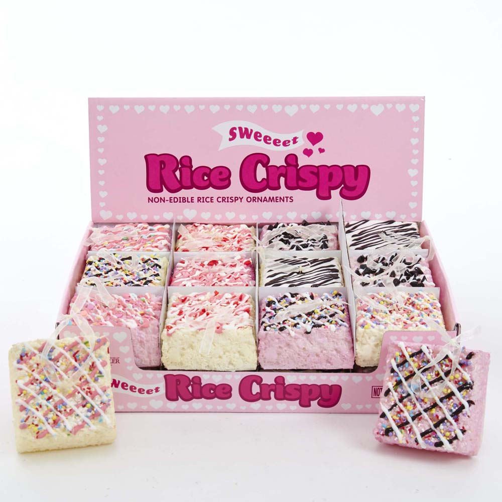 Foam Rice Cereal Treat Ornament - Sold Individually
