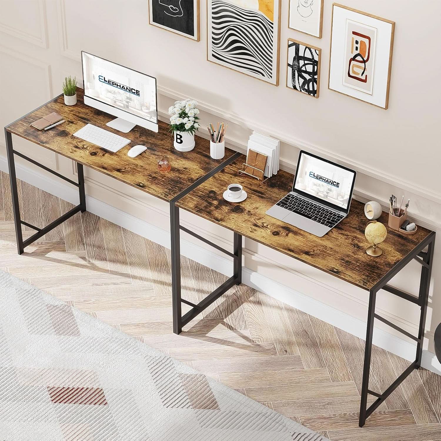 Foldable Desk For Home Office 40.6 Inch No Assembly