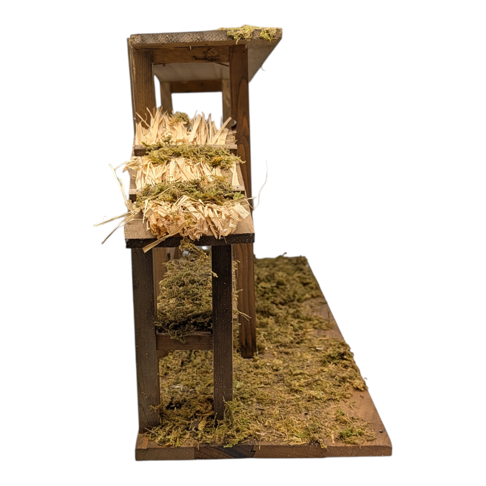 Fontanini Wooden Stable - 18.25" x 12"