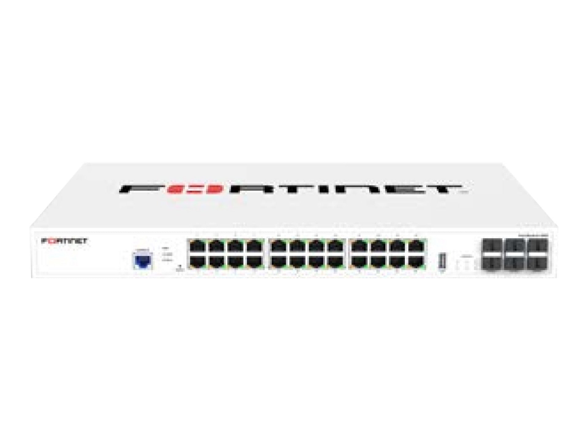 FortiSwitch-124G Layer 2 Switch with Fanless Design for FortiGate Control