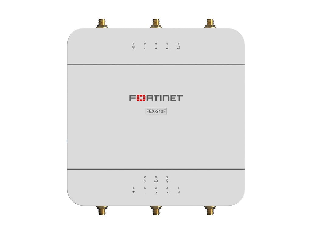 Fortinet FortiExtenderVehicle 212F - Wireless router - WWAN 4-port switch - 1GbE - Dual Band - 4G, 3G - wall-mountable FEV-212F-Y