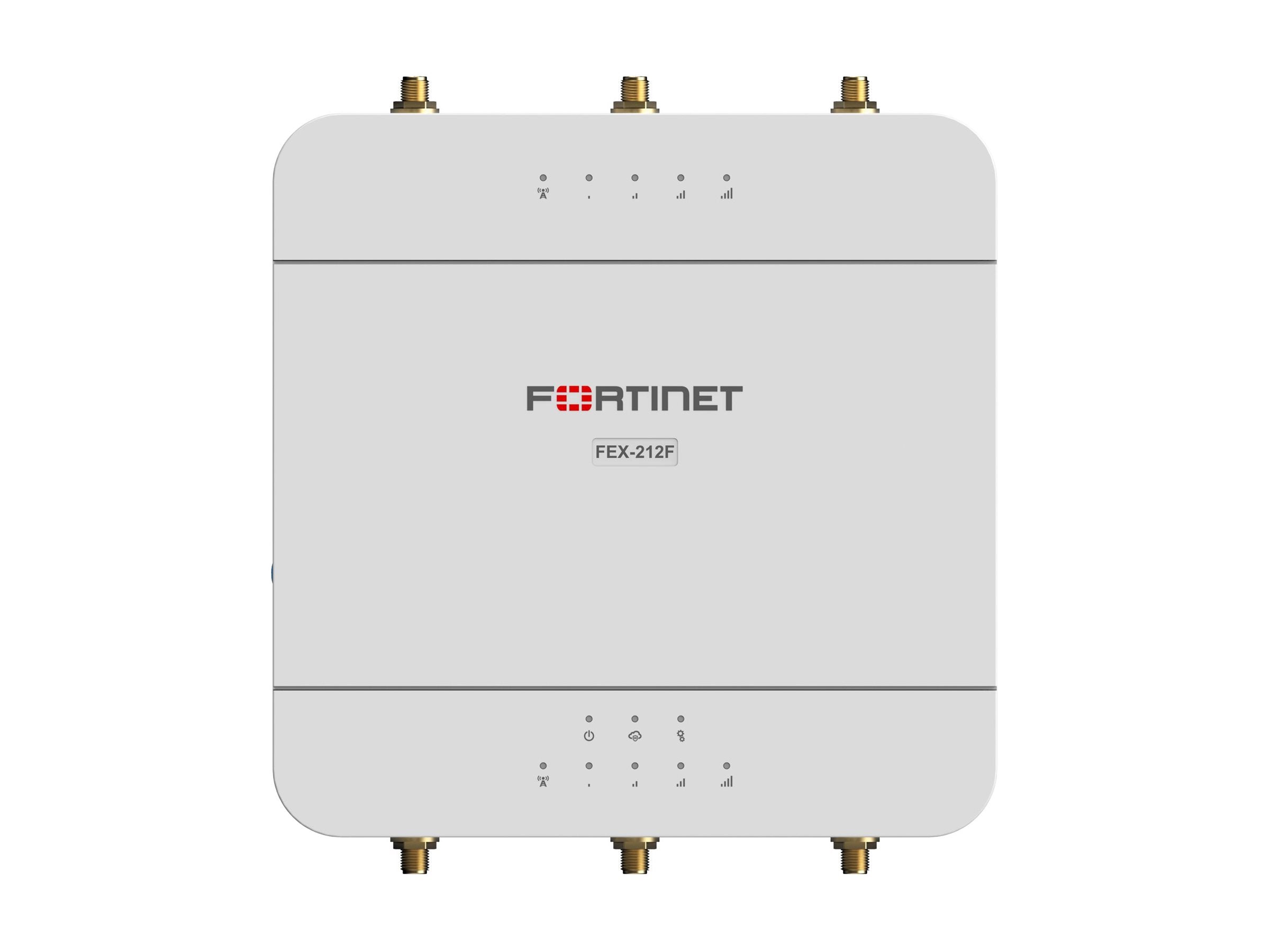 Fortinet FortiExtenderVehicle 212F - Wireless router - WWAN 4-port switch - 1GbE - Dual Band - 4G, 3G - wall-mountable FEV-212F-Y