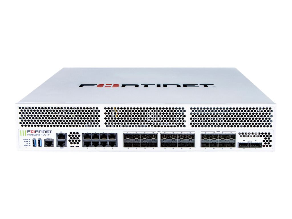 Fortinet FortiGate 1000F - Security appliance - with 1 year 24x7 FortiCare Support + 1 year FortiGuard Unified Threat Protection FG-1000F-BDL-950-12