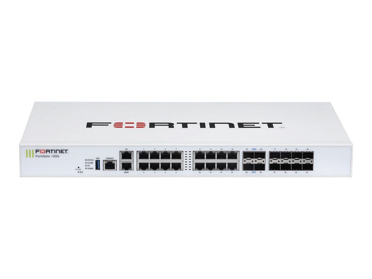 Fortinet FortiGate 120G - Security appliance - with 3 years FortiCare Premium Support + 3 years FortiGuard Enterprise Protection FG-120G-BDL-809-36
