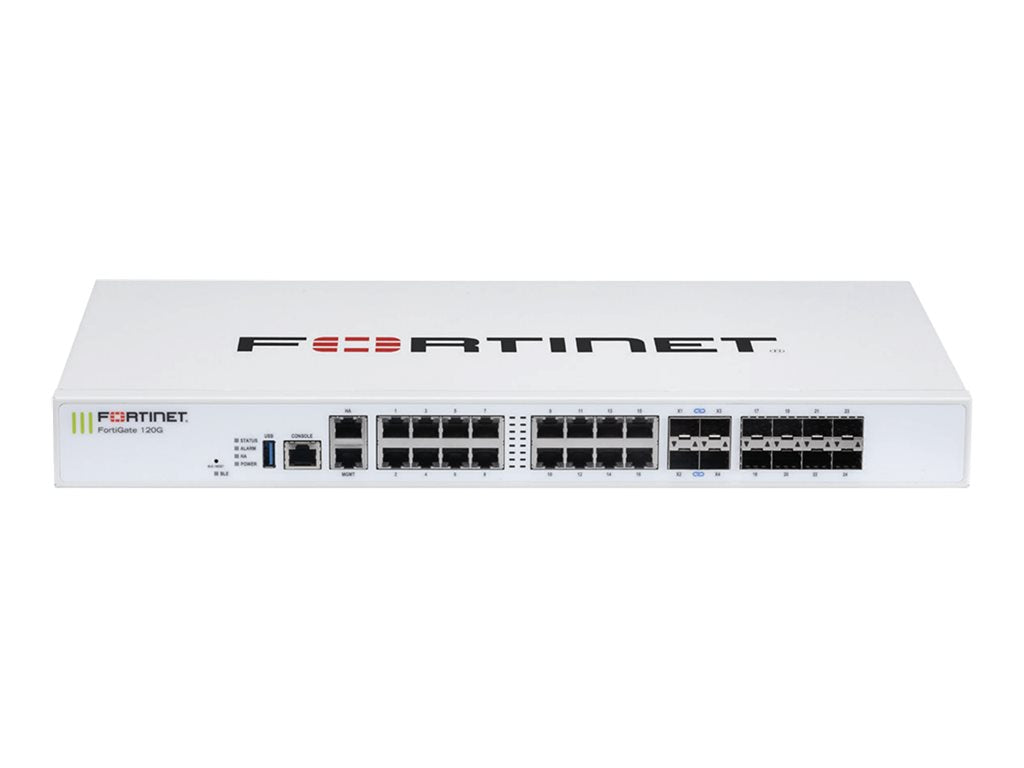 Fortinet FortiGate 120G - Security appliance - with 5 years FortiCare Premium Support + 5 years FortiGuard Unified Threat Protection FG-120G-BDL-950-60