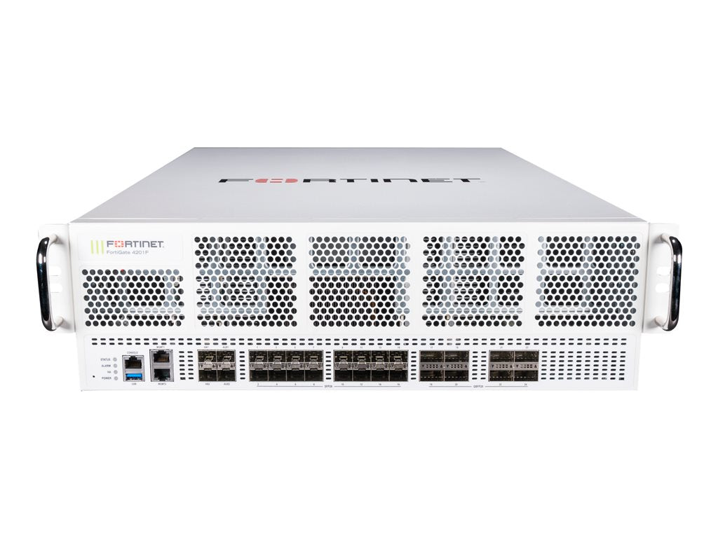 Fortinet FortiGate 4200F-DC - Security appliance - with 1 year FortiCare Premium Support + 1 year FortiGuard Enterprise