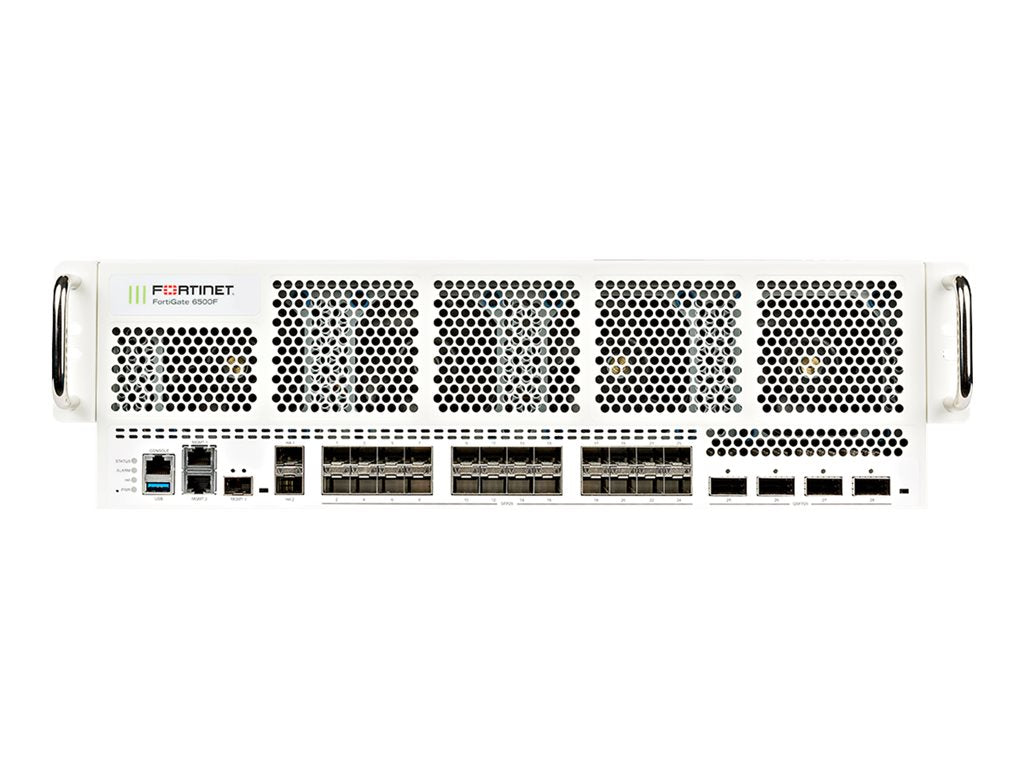 Fortinet FortiGate 6501F-DC - Security appliance - with 5 years FortiCare Premium Support + 5 years FortiGuard