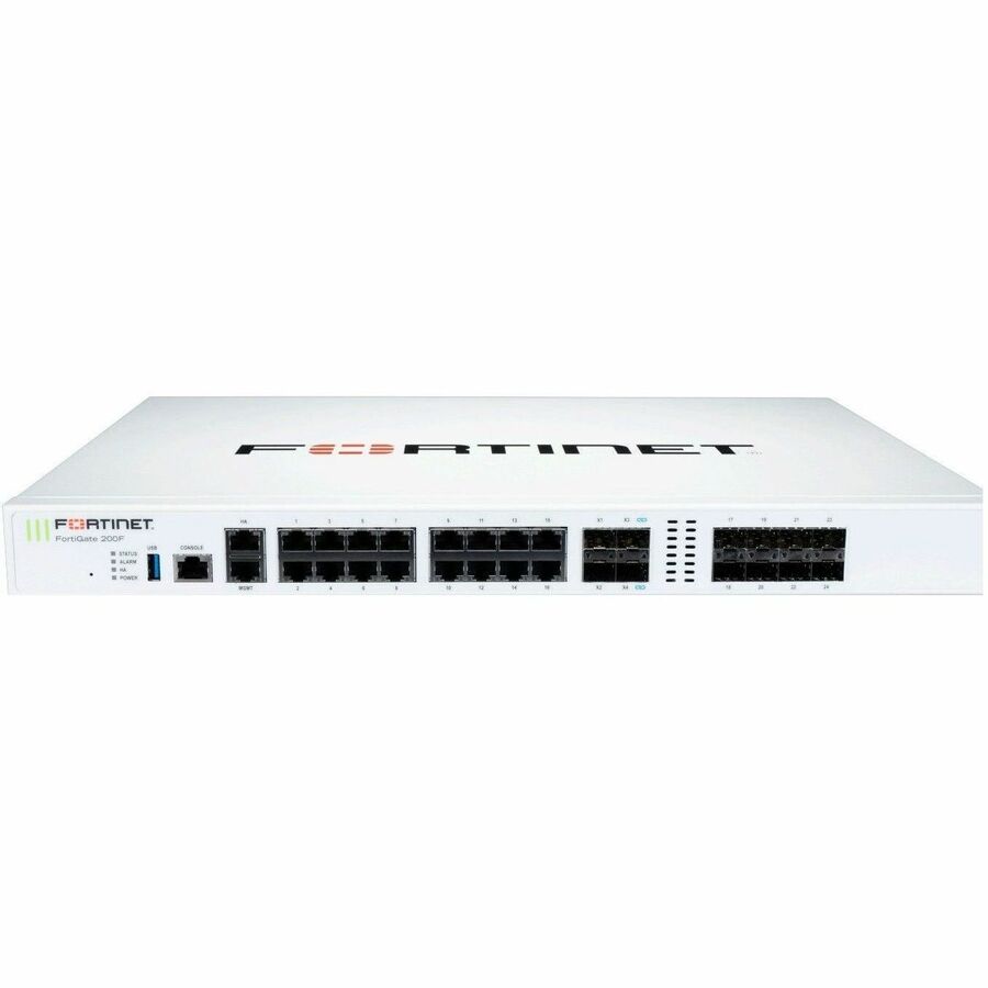 Fortinet FortiGate FG-200F Network Security/Firewall Appliance FG-200F-BDL-809-36