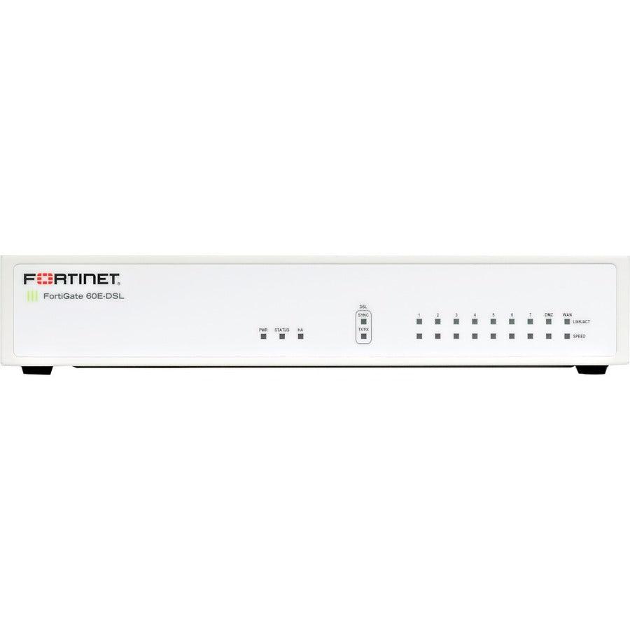 Fortinet FortiGate FG-60E-DSL Network Security/Firewall Appliance FG60E-DSL-BDL-811-12