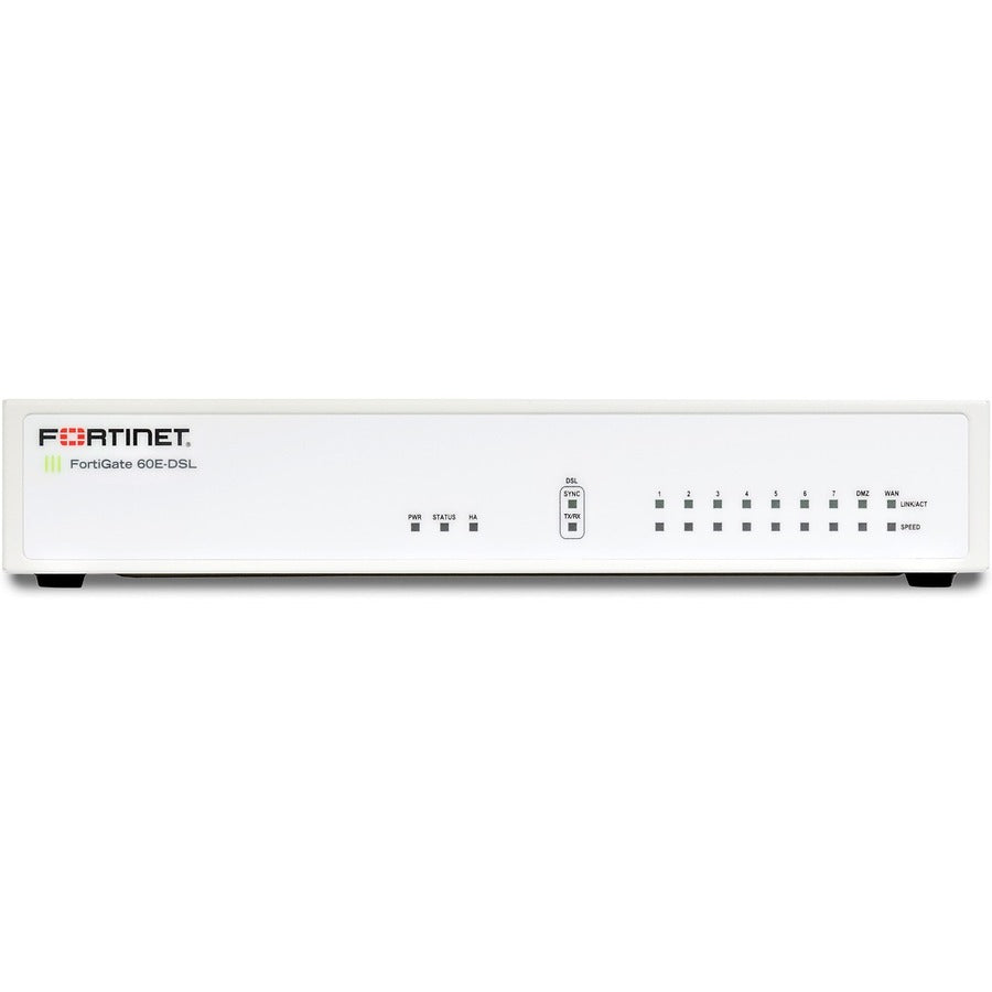 Fortinet FortiGate FG-60E-DSL Network Security/Firewall Appliance FG60E-DSL-BDL-879-60