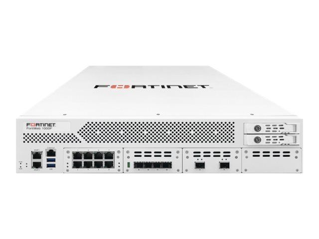 Fortinet FortiWeb 1000F - Security appliance - with 1 year FortiCare Premium Support + 1 year FortiWeb Enterprise Bundle - 10GbE FWB-1000F-BDL-725-12
