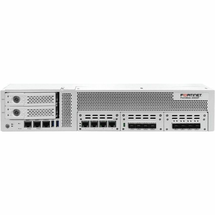 Fortinet FortiWeb FWB-2000F Network Security/Firewall Appliance FWB-2000F-BDL-725-12