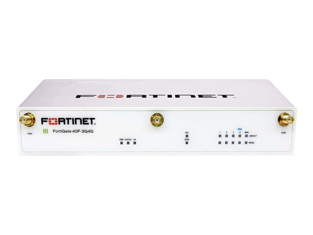 Fortinet FortiWiFi 40F-3G4G - Security appliance - with 5 years FortiCare Premium Support + 5 years FortiGuard