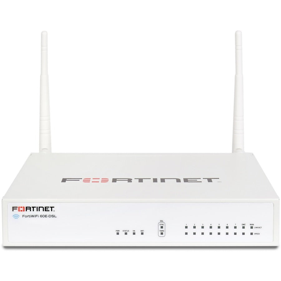 Fortinet FortiWifi FWF-60E-DSL Network Security/Firewall Appliance FWF60EDSLABDL-879-36