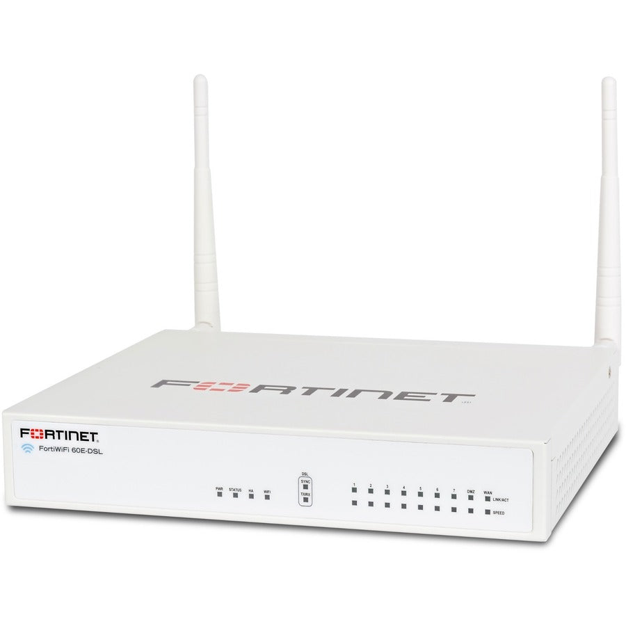 Fortinet FortiWifi FWF-60E-DSL Network Security/Firewall Appliance FWF60EDSLBBDL-879-36