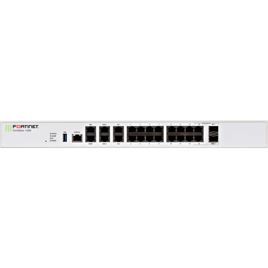 Fortinet Fortigate 100E Network Security/Firewall Appliance Fg-100E-Usg