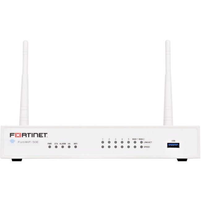 Fortinet FortiWiFi 50E Network Security/Firewall Appliance FWF50EBDL-USG-950-60
