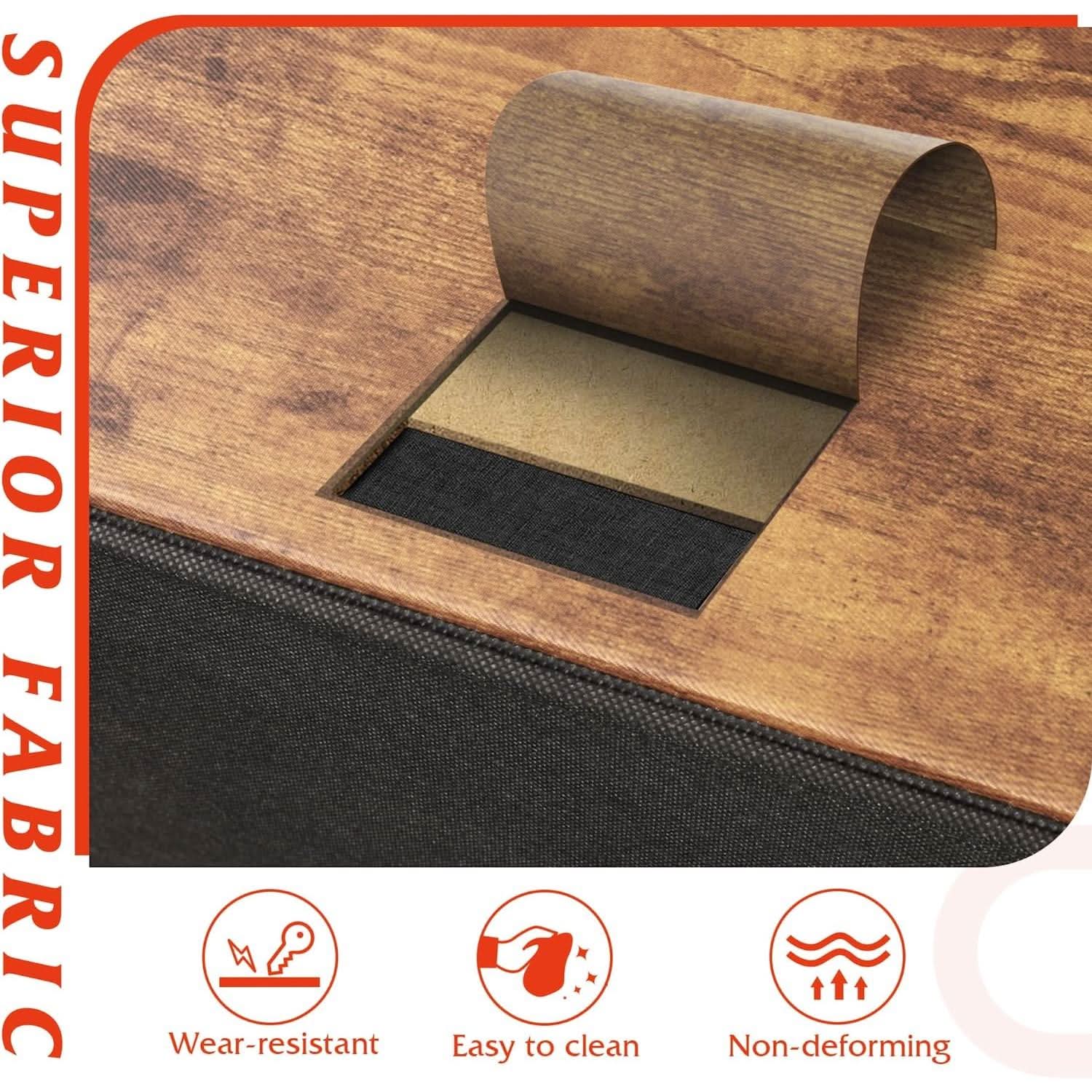 Four Drawer Dresser With Handles For Bedroom Storage