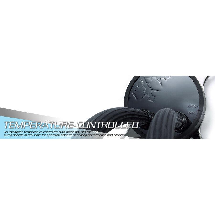 Fractal Design Celsius S24 Fd-Wcu-Celsius-S24-Bk Cpu Liquid Cooler For Intel